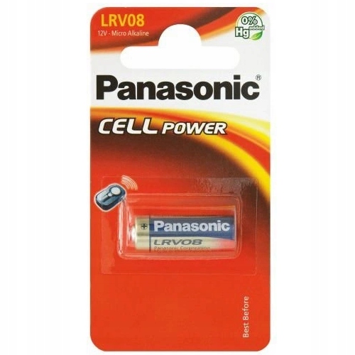 

10 x bateria Panasonic LRV08 23A MN21 12V A23