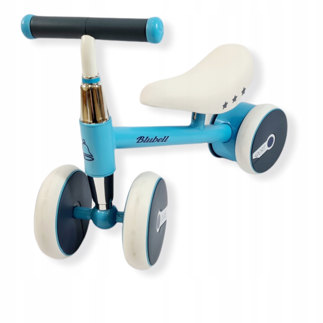 

Jeździk rowerek biegowy stalowy 1002 niebieski