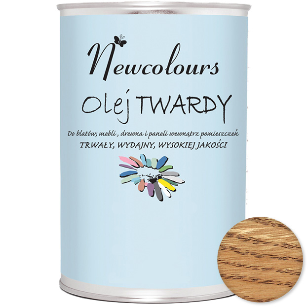 

Olej twardy do mebli Newcolours 200ml Bezbarwny