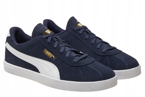 Puma Club II Sportovní Boty Pánské Tmavě Modré Kožené 38,5 Jwe