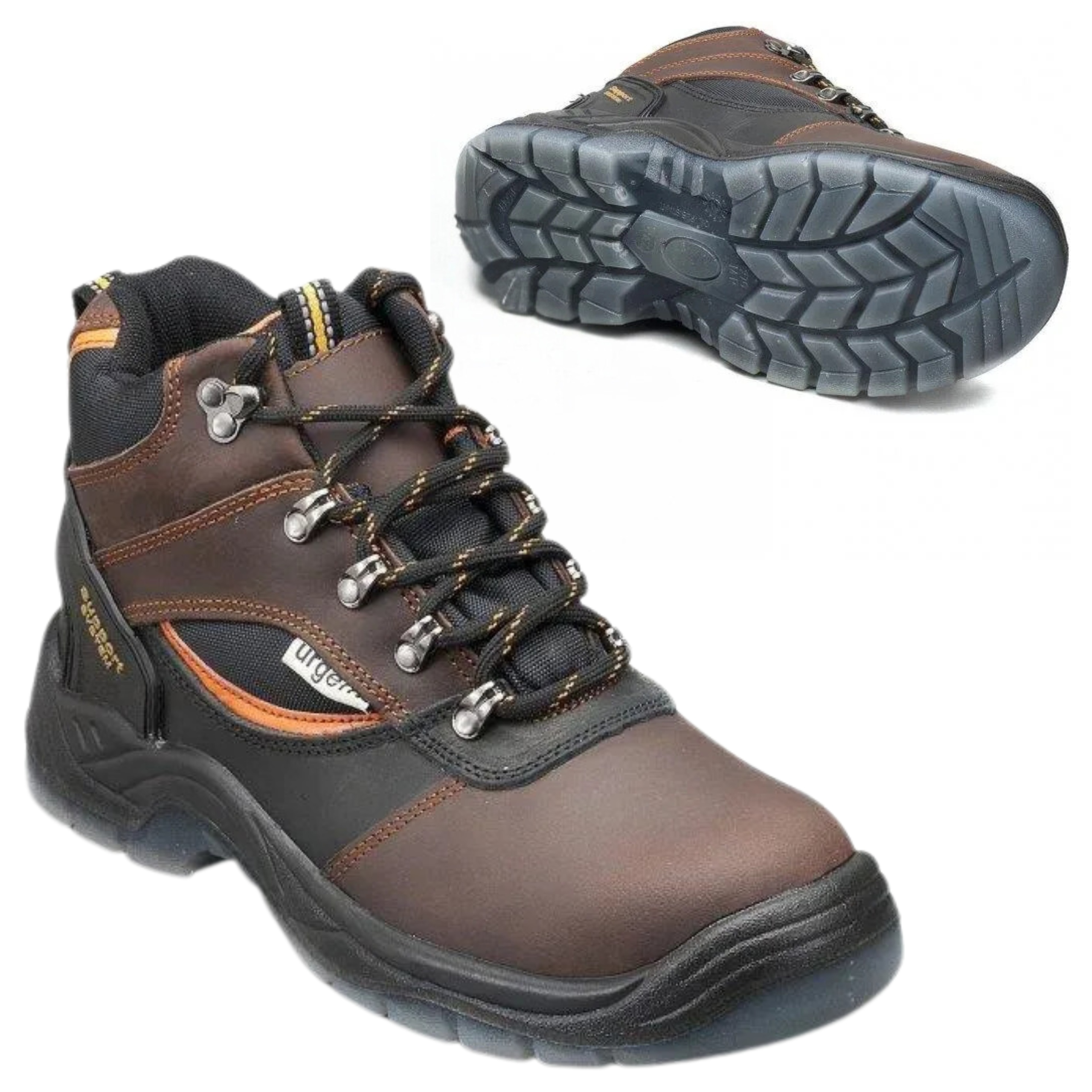 Buty Robocze Męskie Ob Skóra Crazy Horse Lekkie Mocne Bezpieczne 45