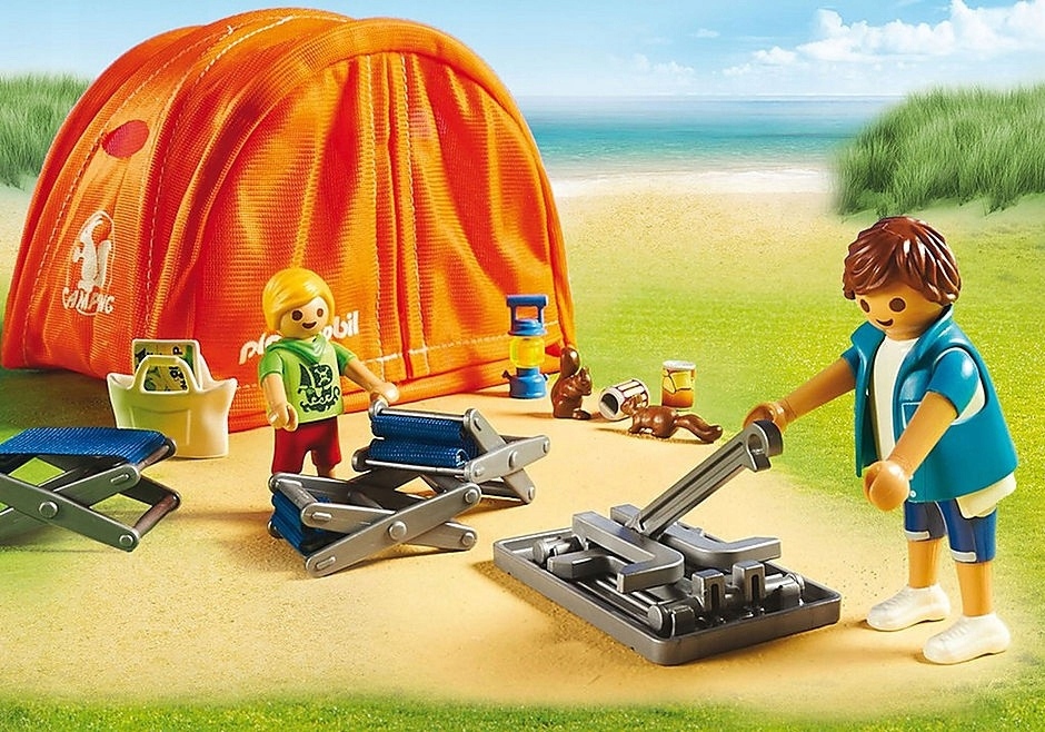 PLAYMOBIL 70089 Rodzina na kempingu Kod producenta 70089