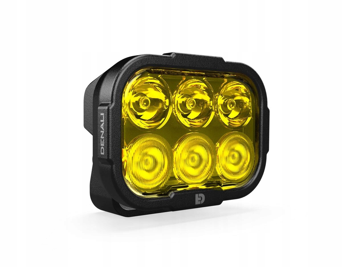 Diaľkové Svetlo Motocykla Denali Led DL6 Hybrid Yellow IP68 Univerzálne
