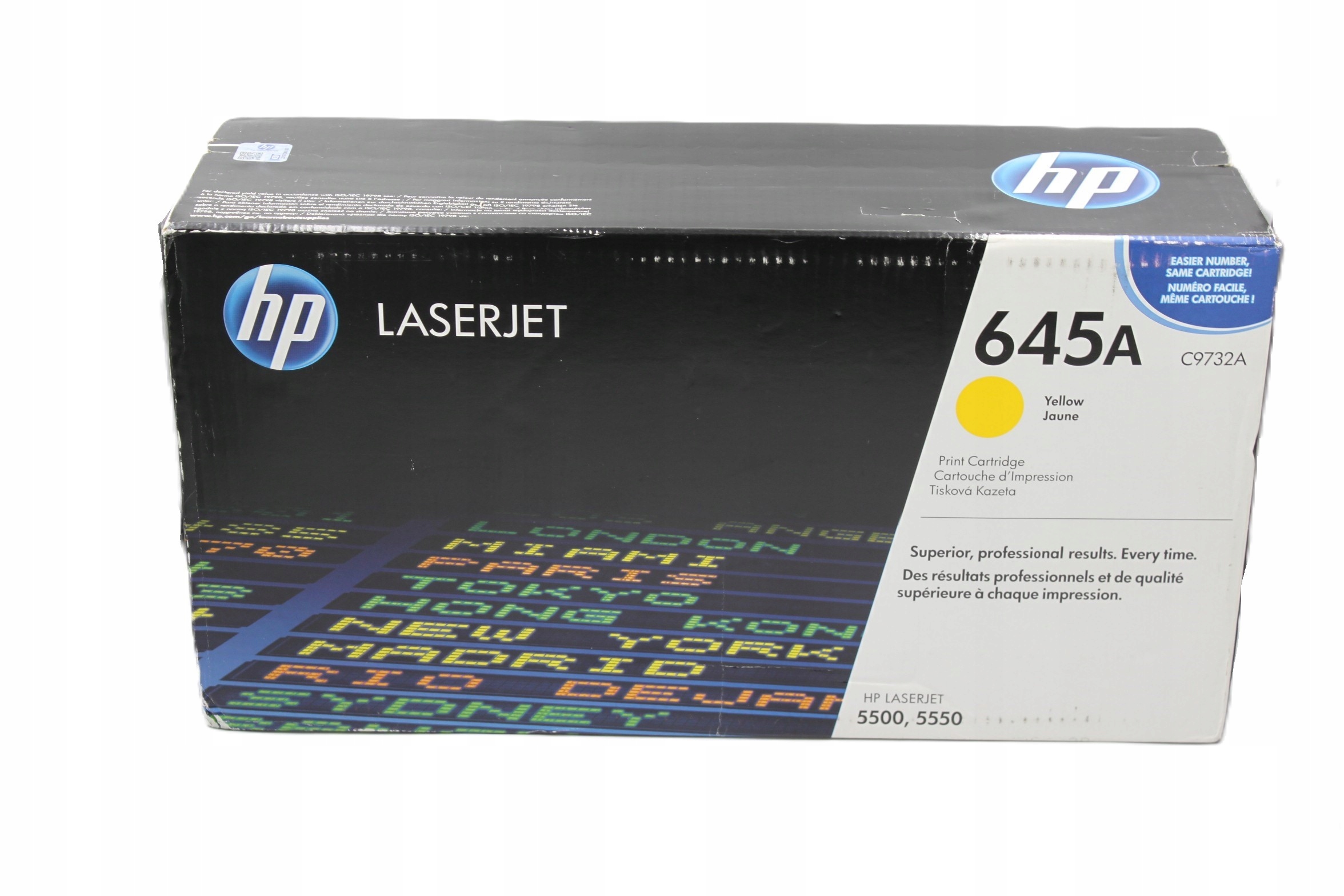Hp 645A C9732A toner yellow originál