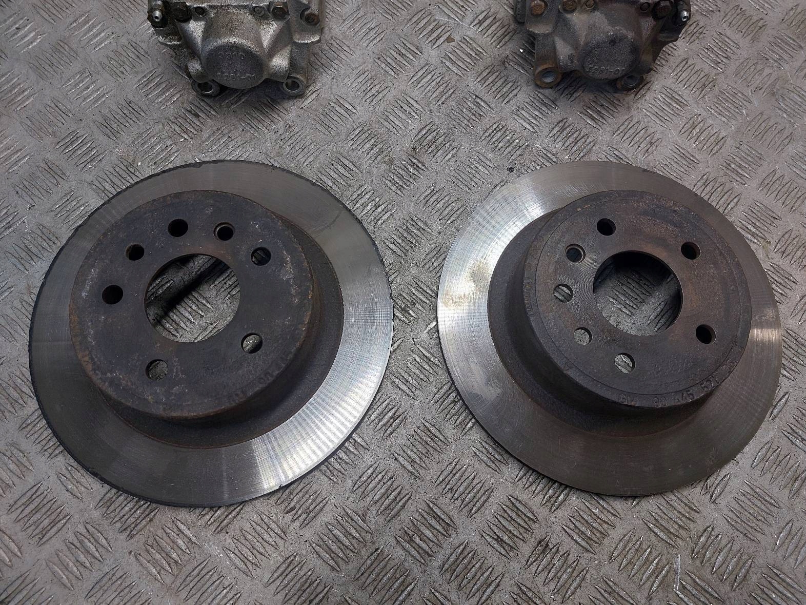 discs brake rear part + calipers OPEL OMEGA B 2.0 8V