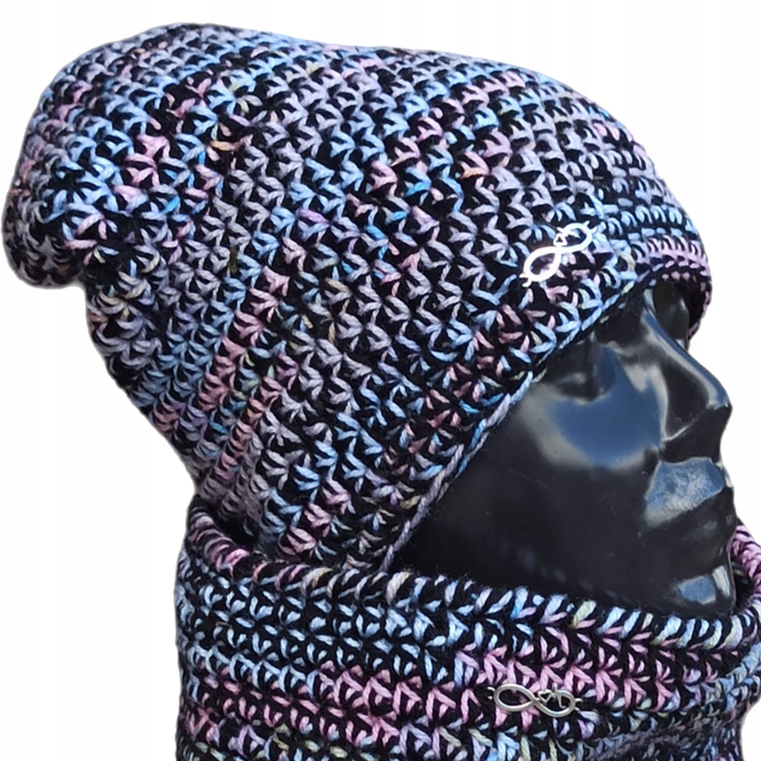 čepice B-uni šmoulinka handmade