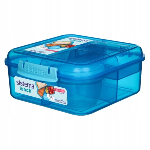 Sistema lunchbox pojemnik Bento 1250ml niebieski