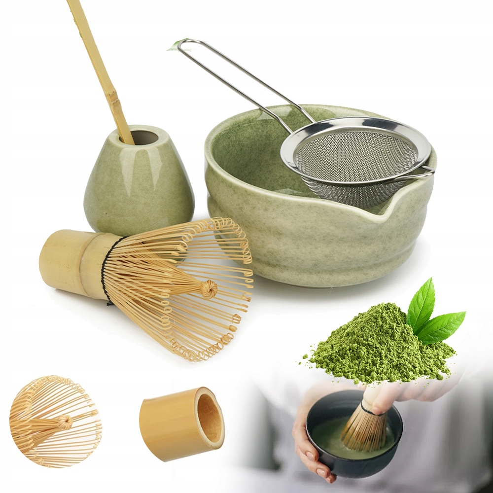 Zestaw Trzepaczek Matcha, Zestaw Do Ceremonii Matcha, Zestaw Do Herbaty