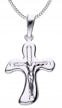 Stříbrný Křížek S Řetízkem Pancíř 60 cm Pánský