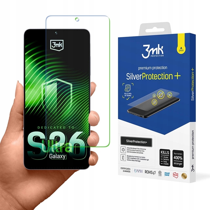 Folia Na Ekran Do Galaxy S26 Ultra 3MK Silverprotection+ Ochronna