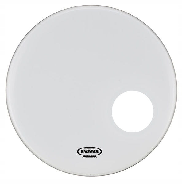 Evans EQ3 Resonant Smooth White 22"