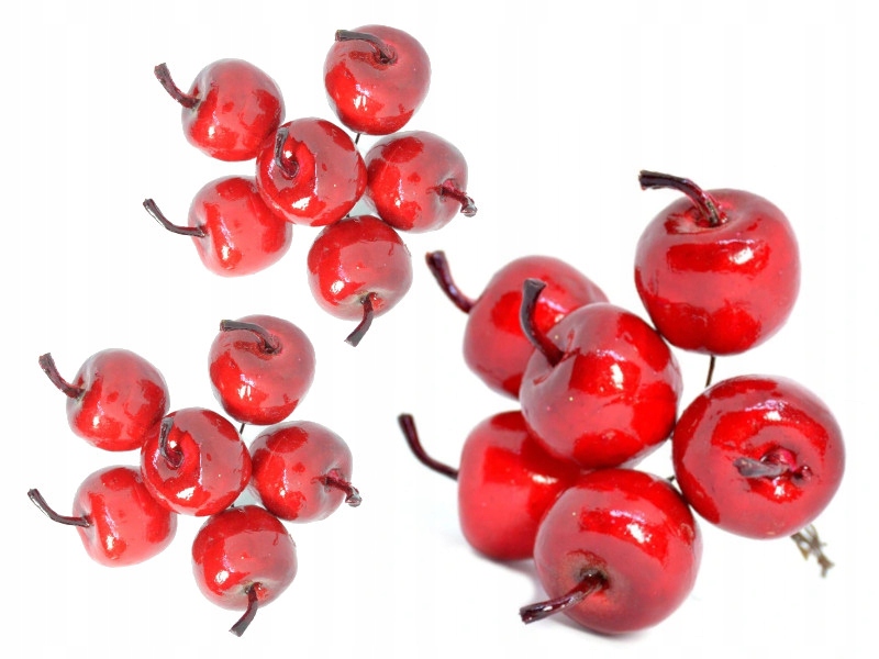 

Rajskie jabłuszka czerwone Duże 2,5cm owoce 18szt