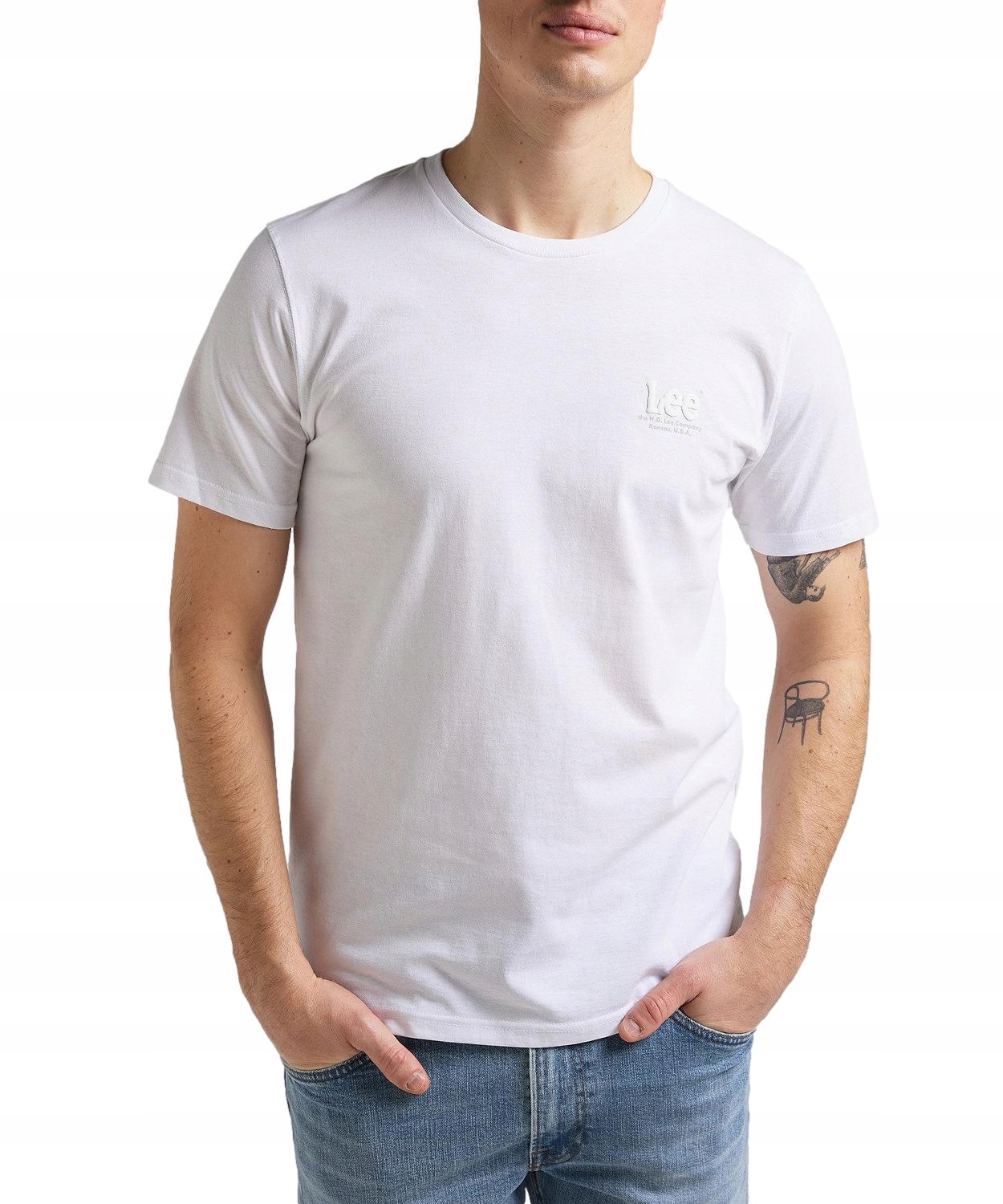 

T-shirt Lee Ss Tonal Logo Tee L68SFELJ White XL