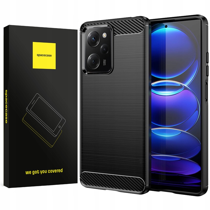 

Etui Obudowa Carbon Do Redmi Note 12 Pro 5G