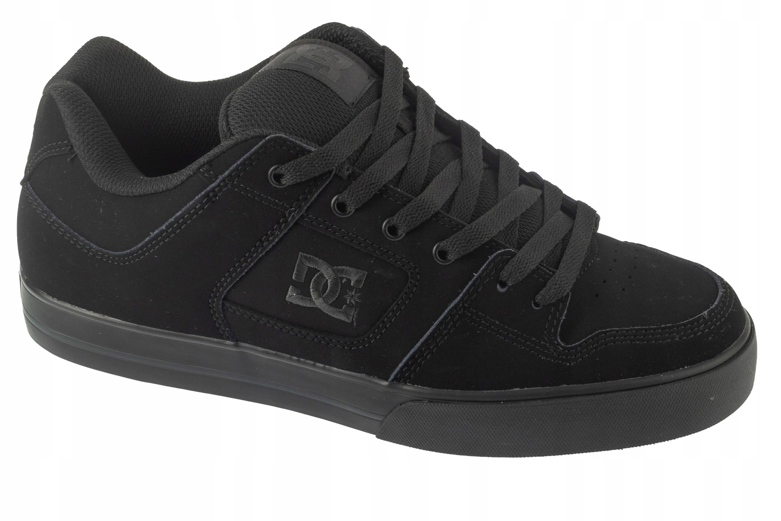 DC Shoes Pure 300660-LPB [46] Pánské kožené tenisky Černá