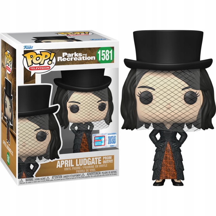Funko Pop Parks and Recreation 1581 April Ludgate v Prom Outfit Ny Figurka
