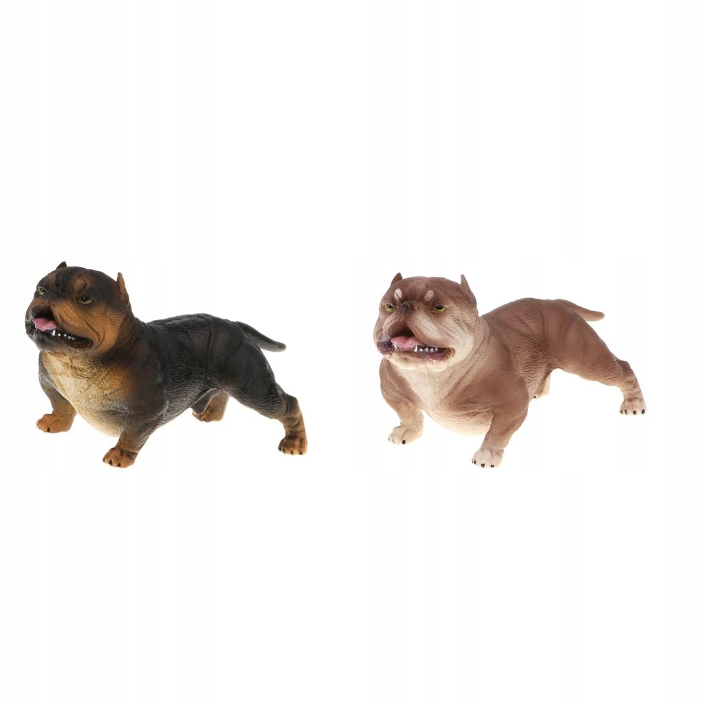 2pcs Animal Model Figure Toy Figurine Home Decor