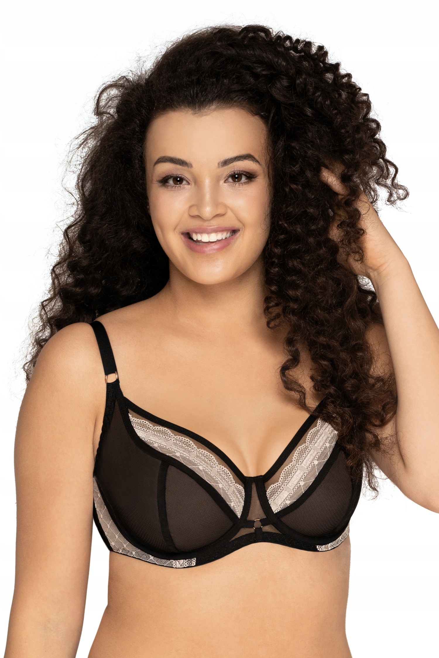 Ava Podprsenka semi soft Av 1968 Black Černá 65J