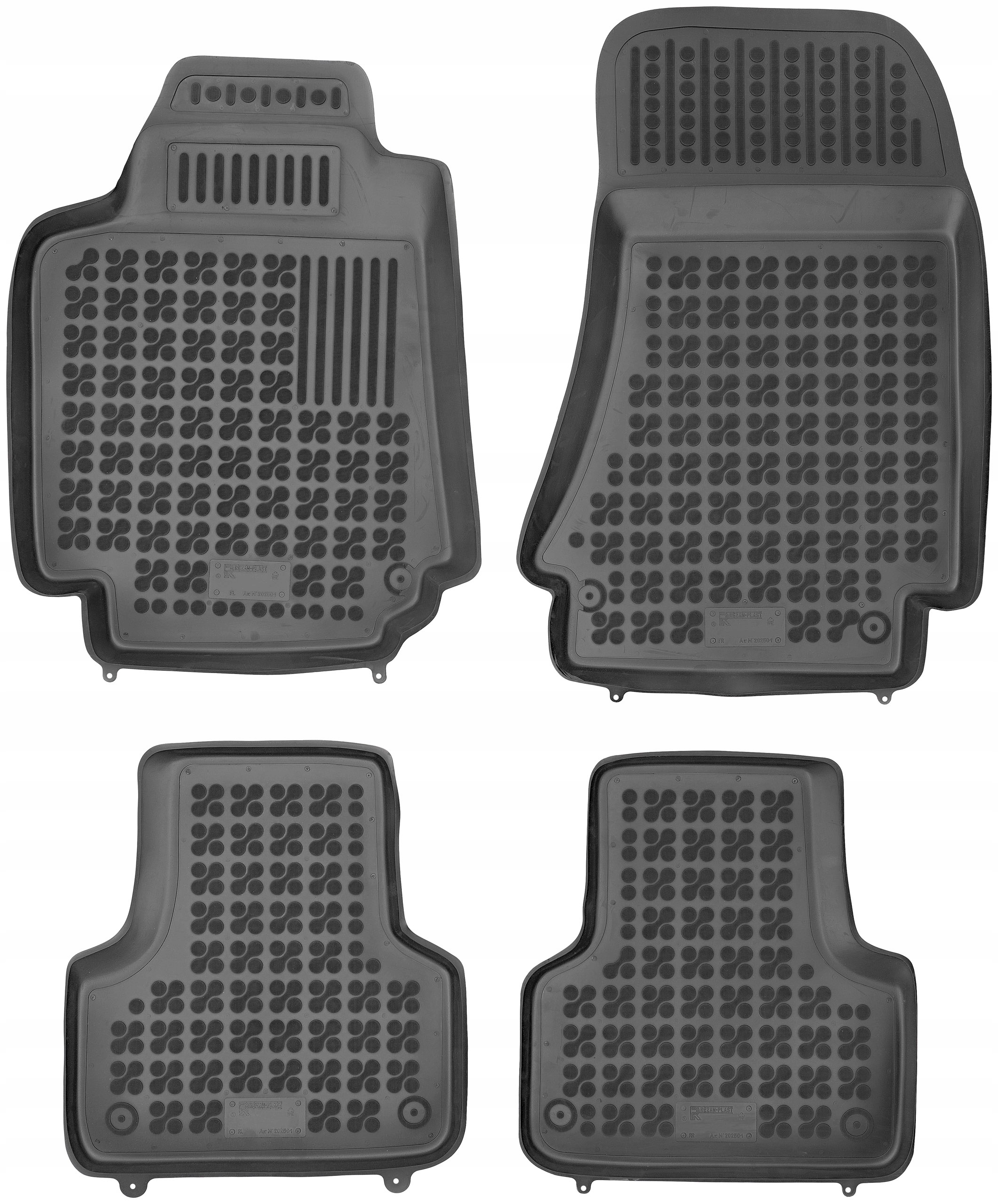 Коврики Ньюстайлинг резиновые 202501 4 el.