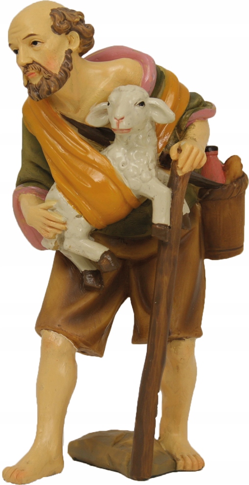 

Pasterz z kijem i barankiem- 7cm wys. do figur 7cm