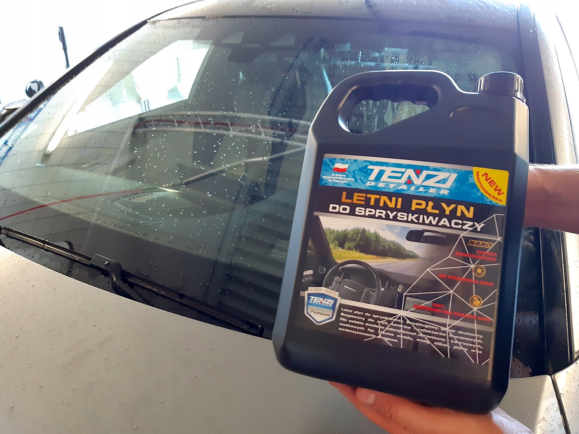 PŁYN DO SPRYSKIWACZY LETNI 5L -NANOTECHN TENZI Producent Tenzi