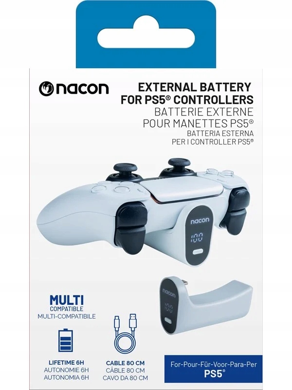 Nacon Bateria zewnętrzna do kontrolera PS5