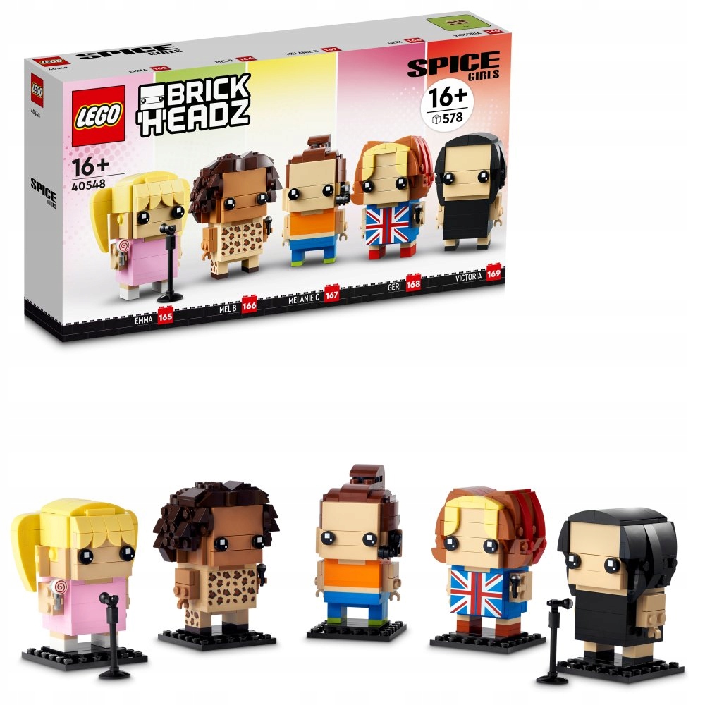 Lego BrickHeadz 40548 Pocta Spice Girls