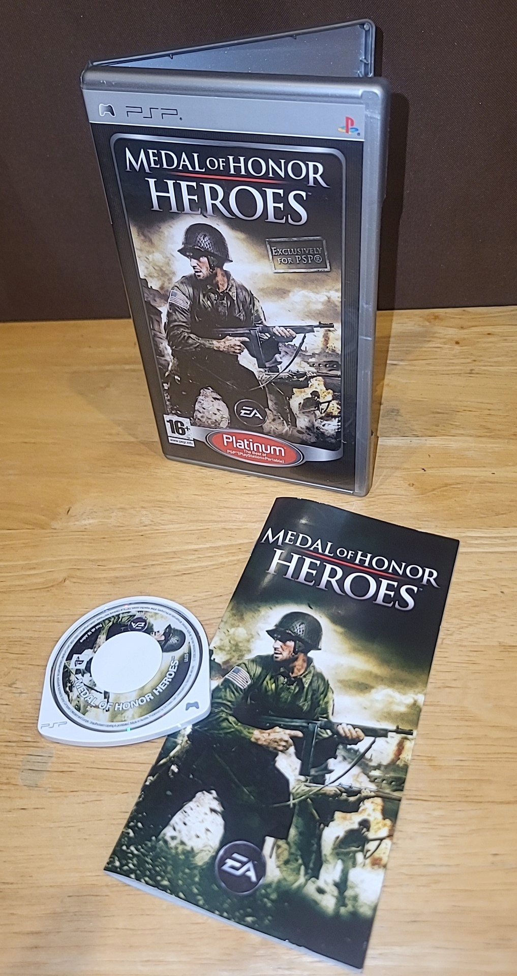 未開封　メダル オブ オナー ヒーローズ - PSP EA Amazon | EA BEST HITS メダル オブ オナー ヒーローズ - PSP