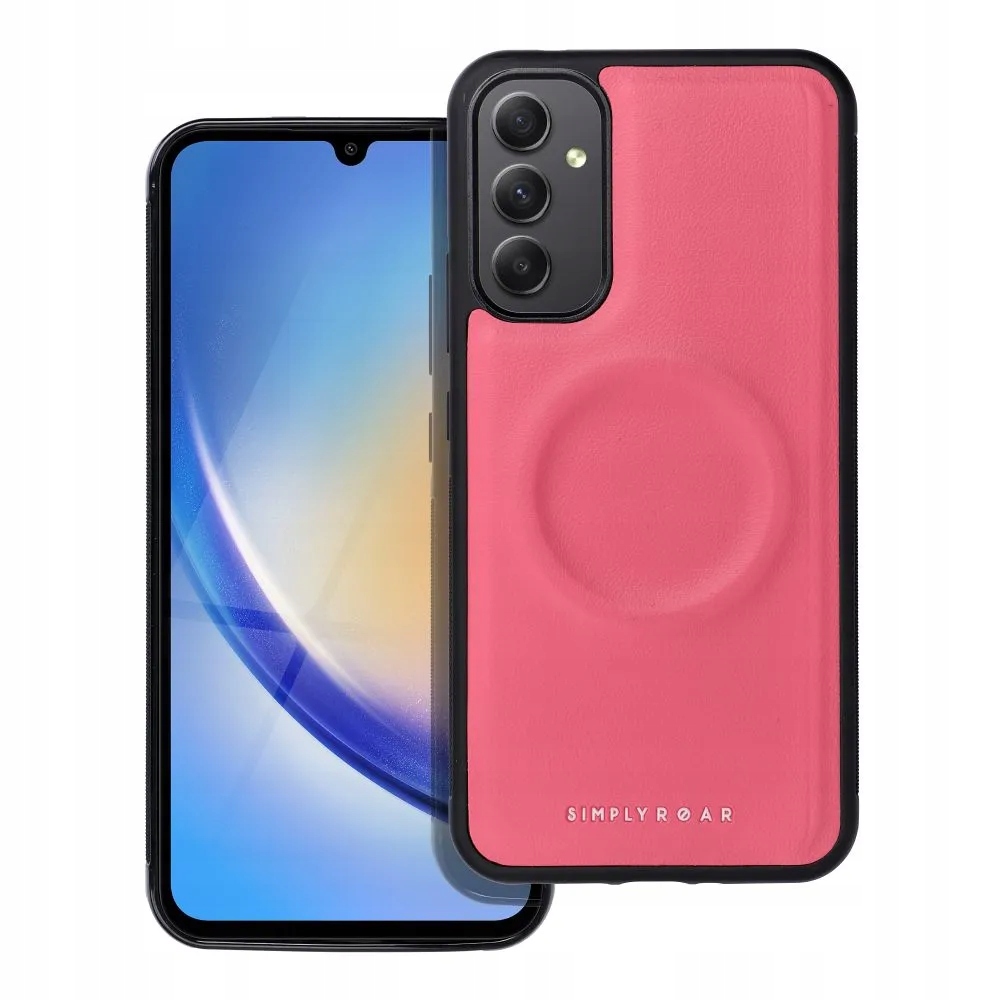 Roar futerał Mag Morning do Samsung A34 Różowy