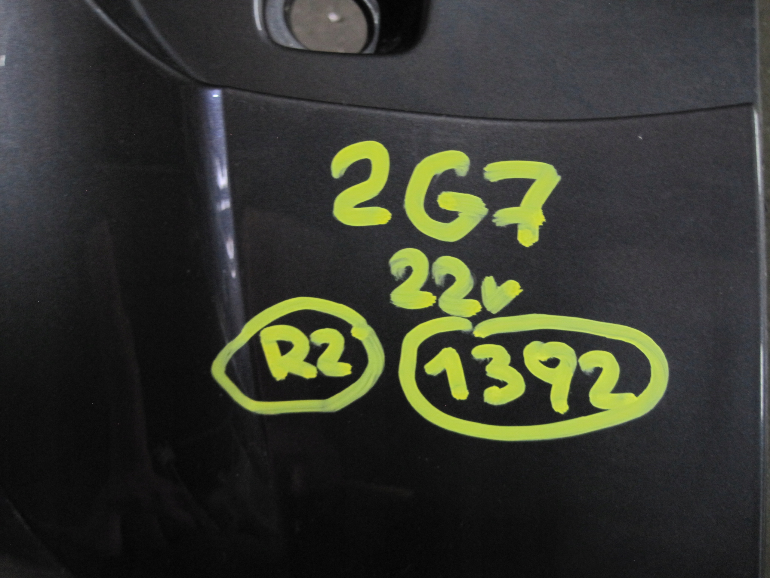 bumper VW TAIGO 2G7 4 PDC 22R rear part rear