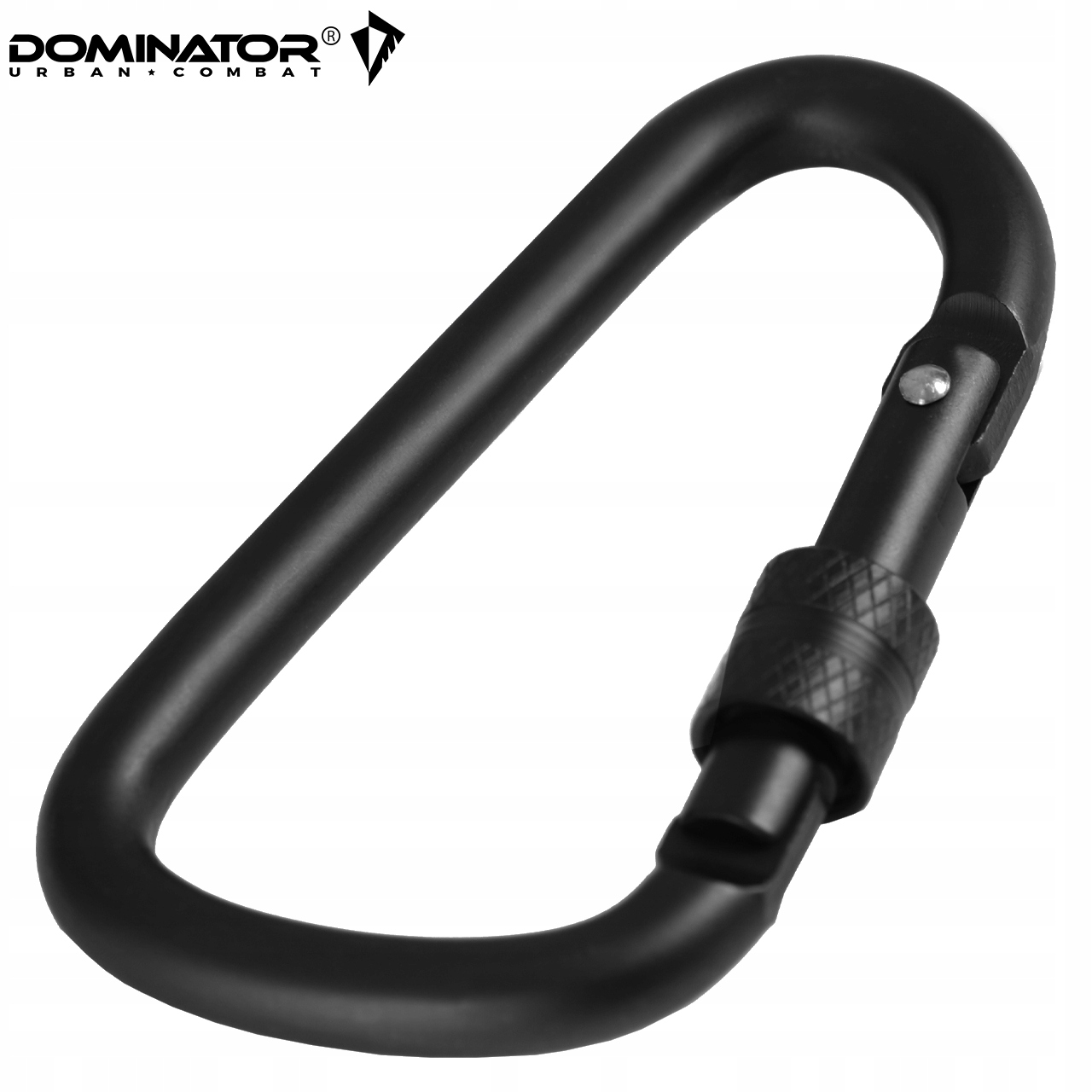 DOMINATOR KARABIŃCZYK Z BLOKADĄ KARABINEK CZARNY Rodzaj inny