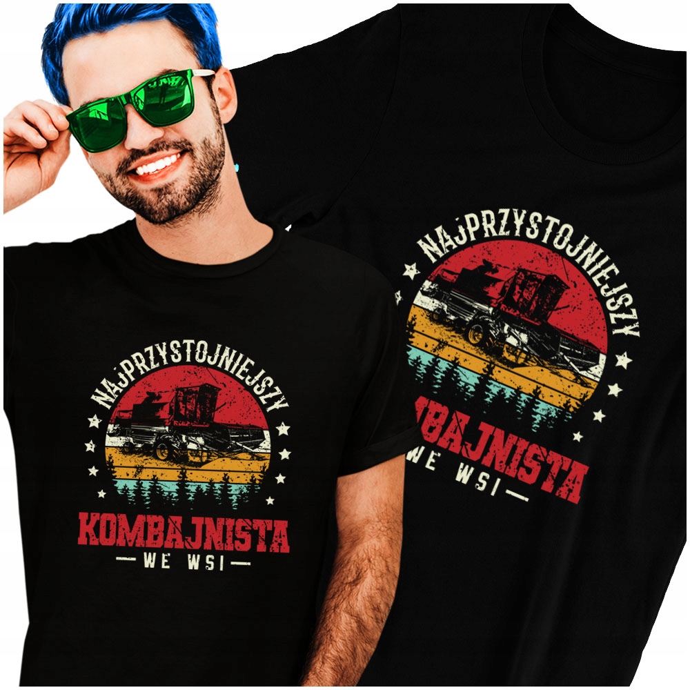 

Śmieszna Koszulka męska Dla Kombajnisty XXL