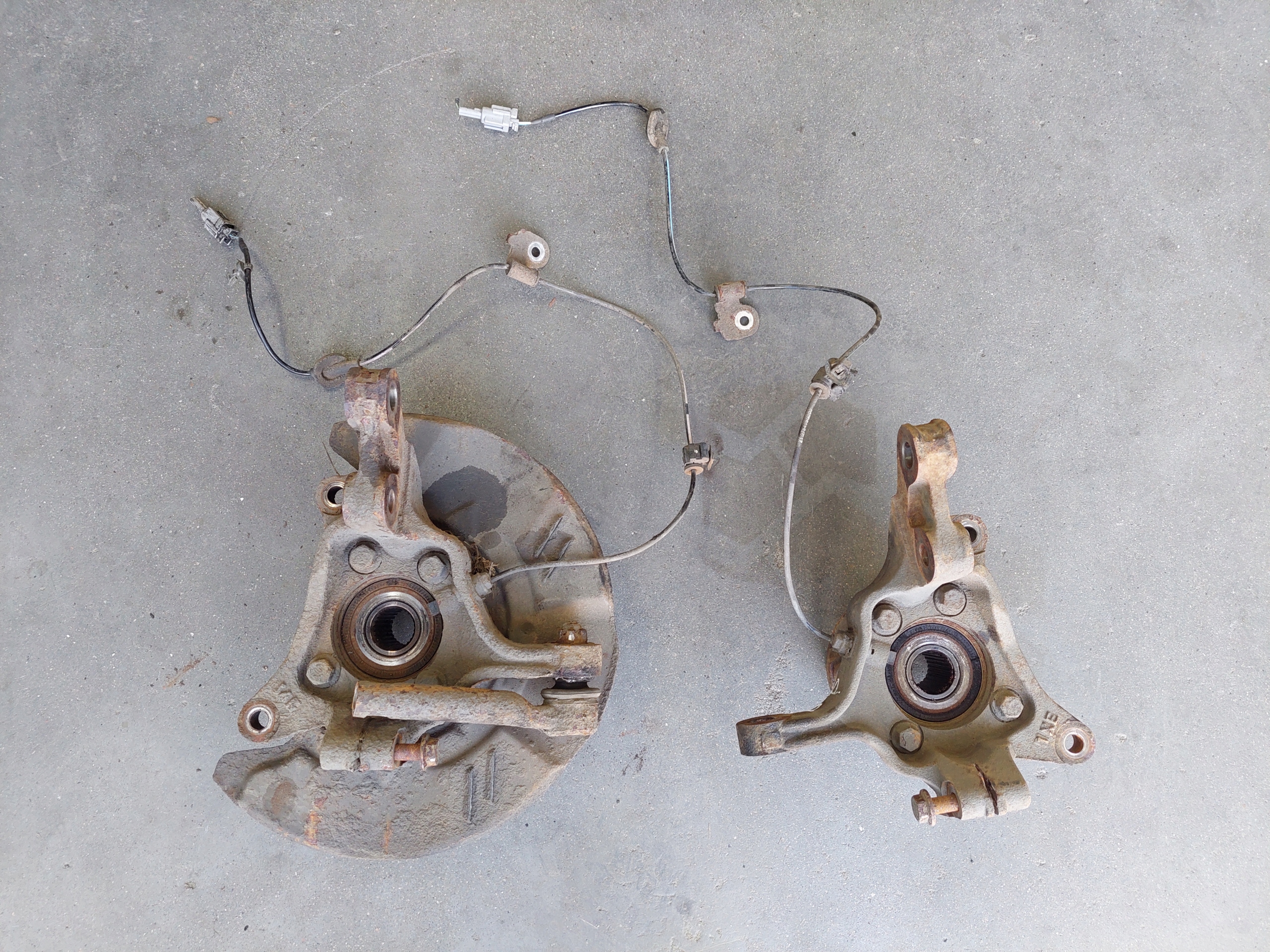 swing front front left SUBARU XV and CROSSTREK 2.0 D