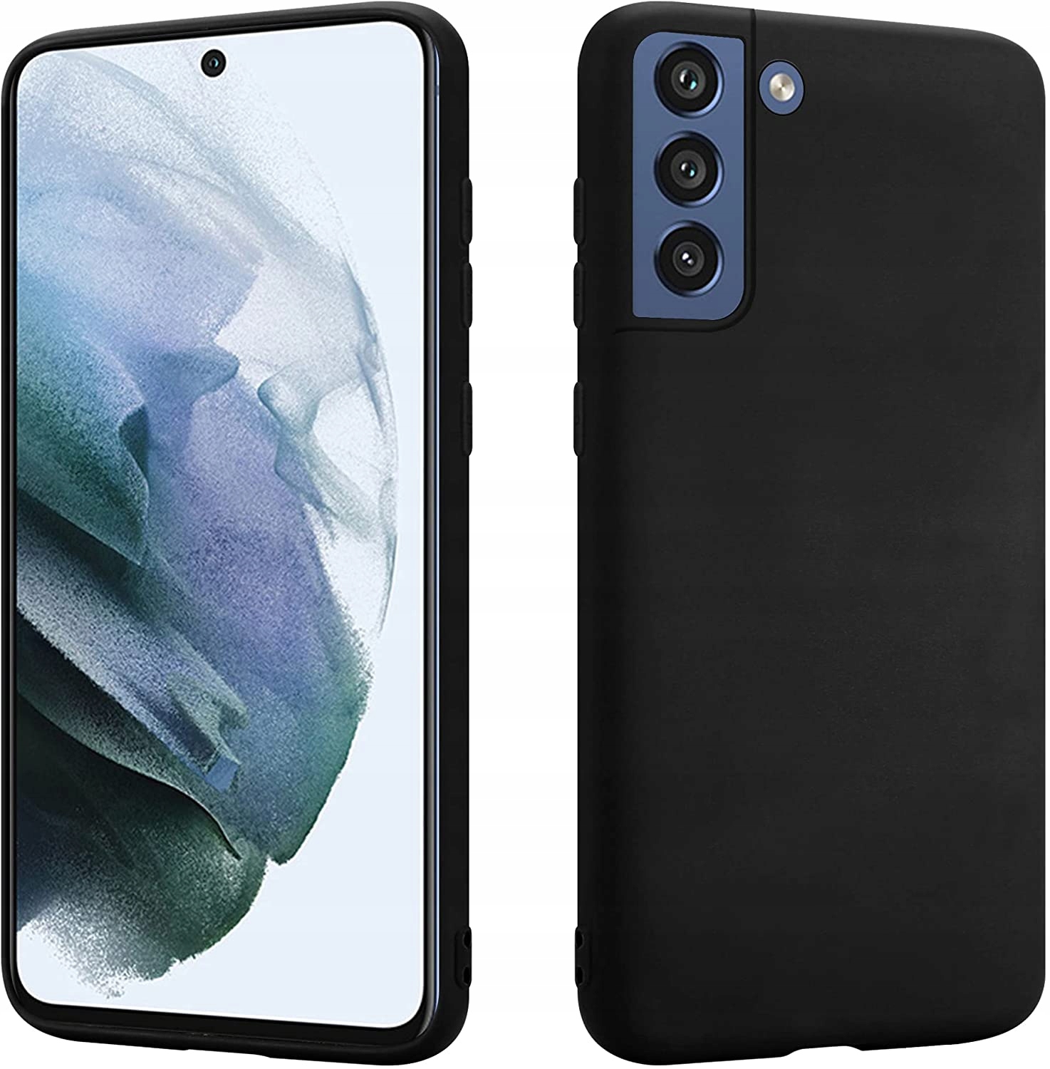 

Etui Case Silicone +Szkło do Samsung Galaxy S21 Fe