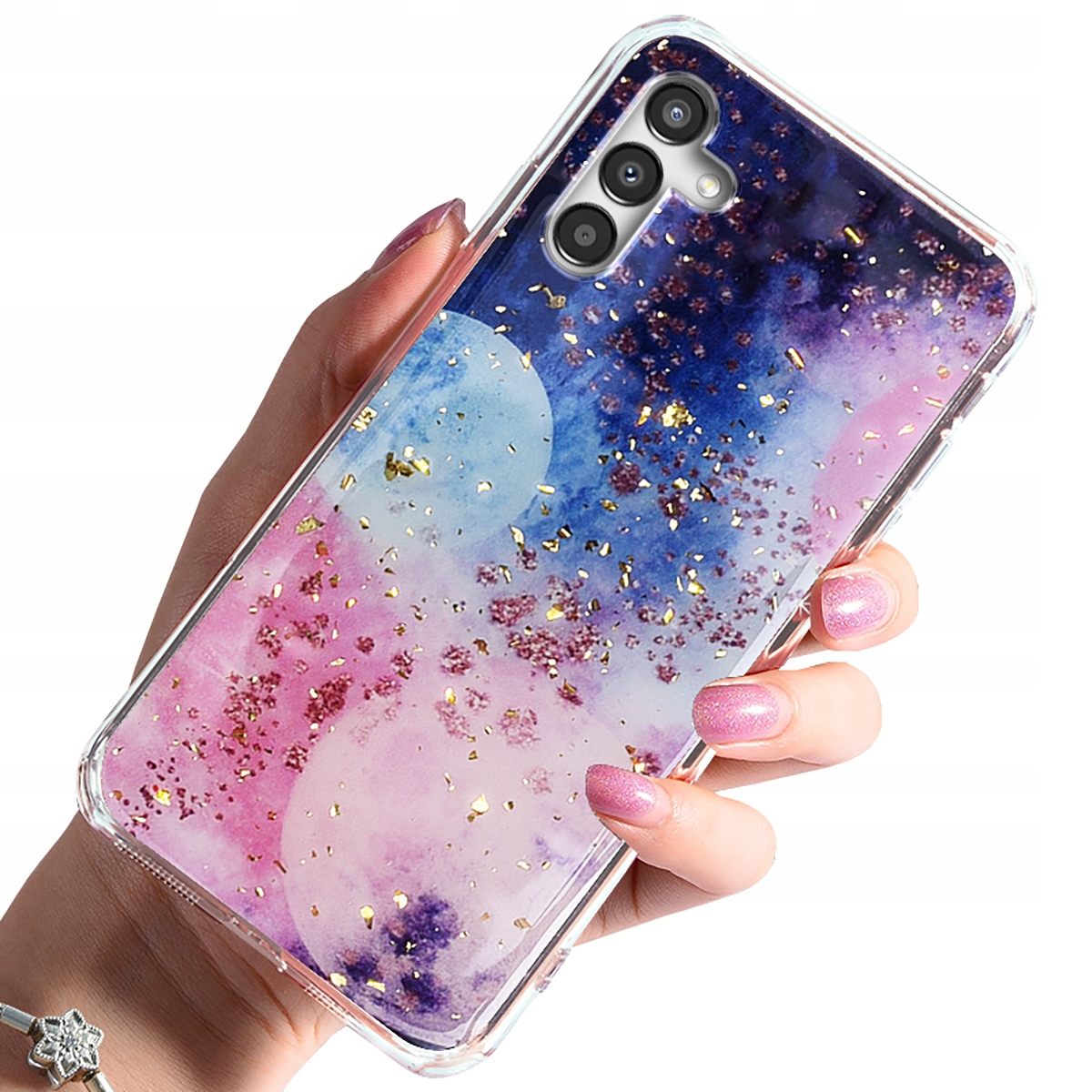 

Etui Case Wzór Szkło 9H do Samsung Galaxy A04S