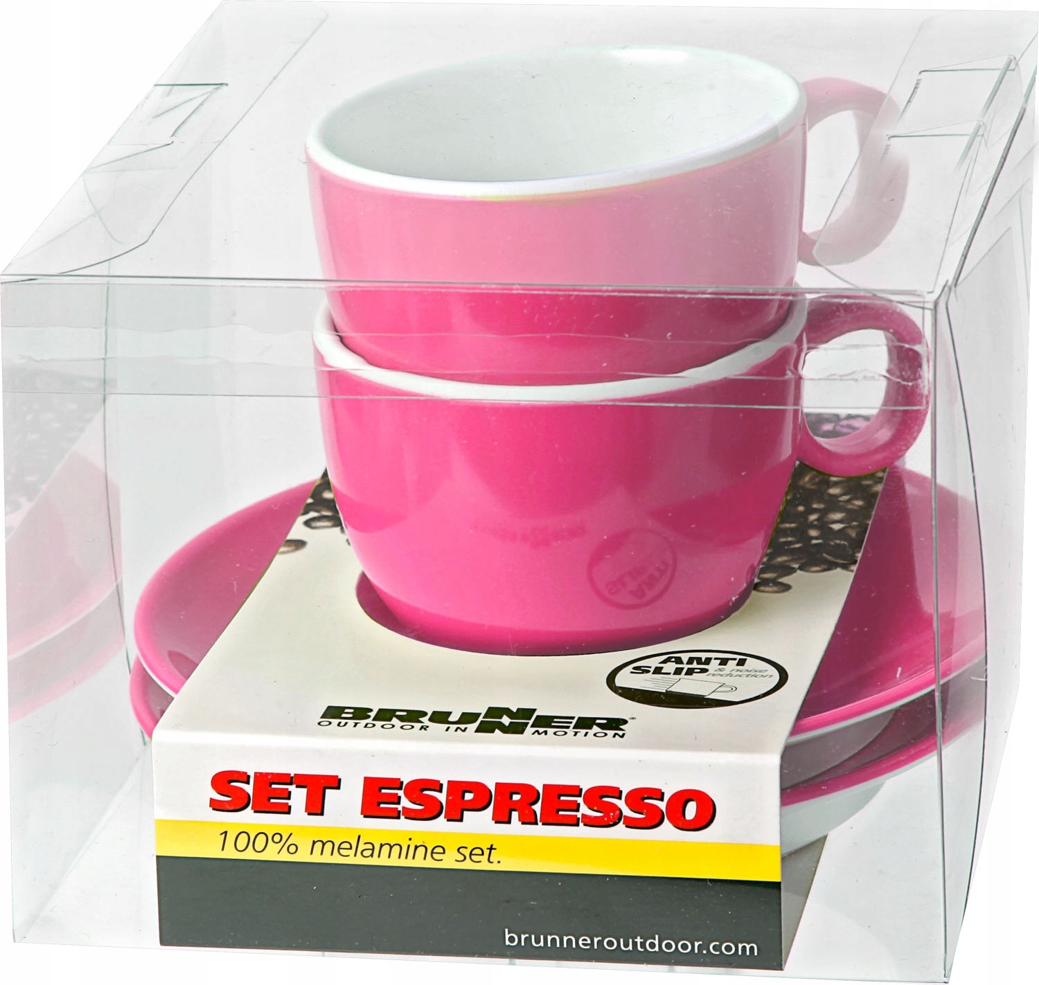 KUBEK FILIŻANKA DO ESPRESSO BRUNNER 100 ml 2szt Marka Brunner