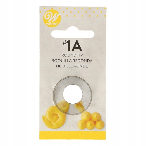 

Duża tylka cukiernicza 1A okrągła 13mm Wilton