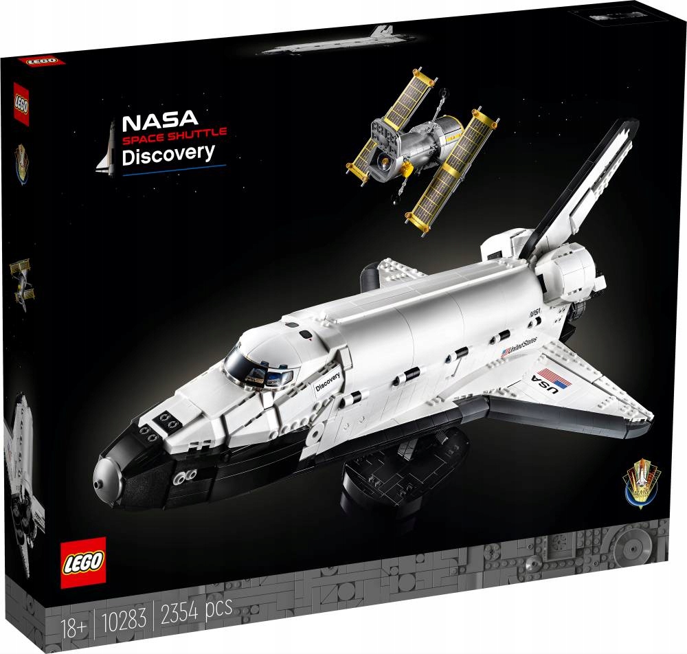 LEGO CREATOR EXPERT kosmosa kuģis Discovery NASA 10283