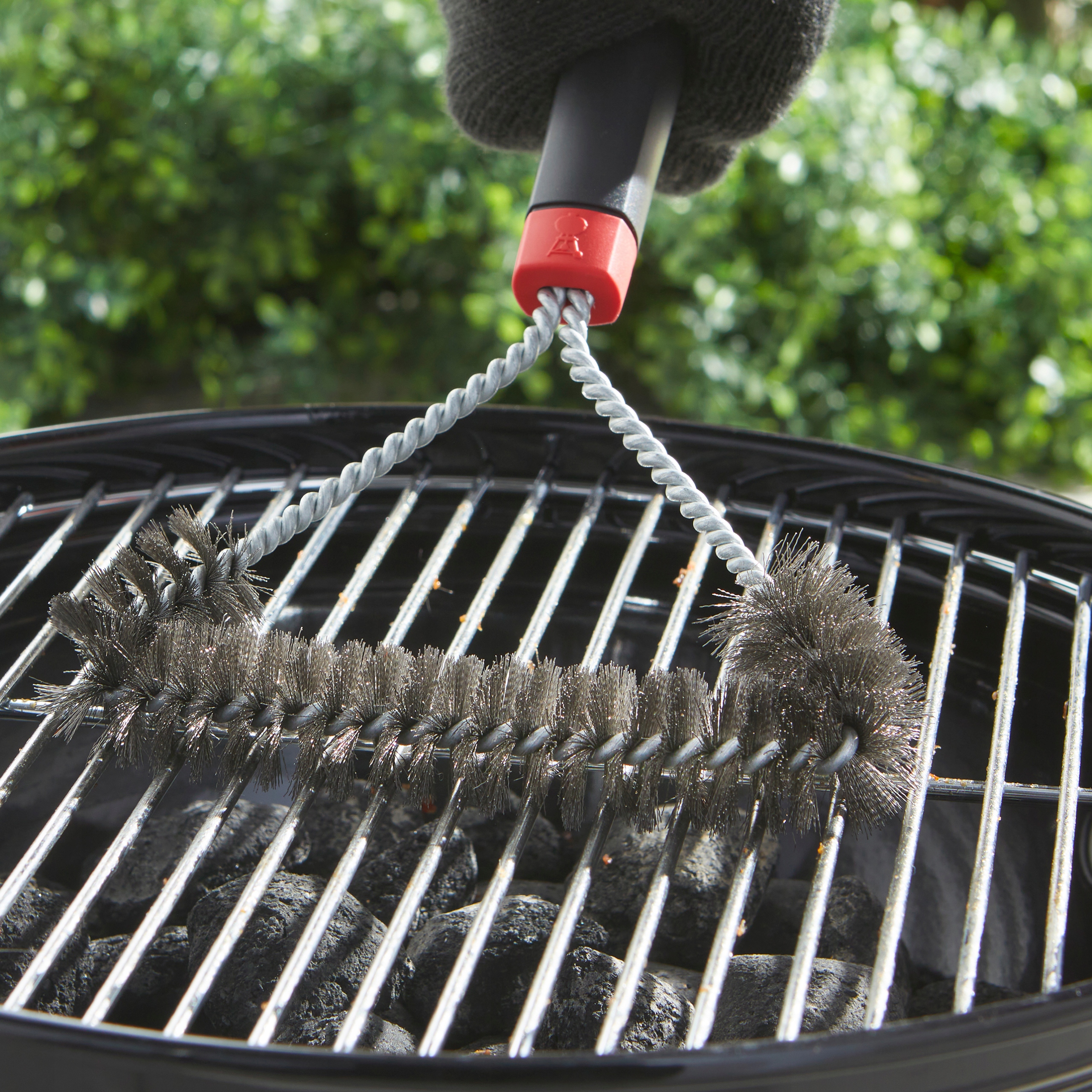 Szczotka do czyszczenia grilla, trójstronna 30 cm Weber Informacje dodatkowe brak