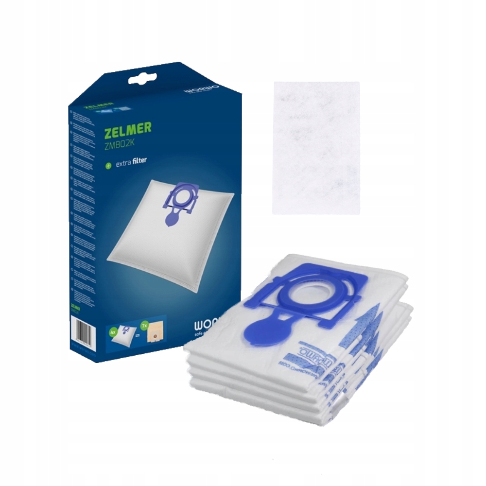 4x WORKI DO ODKURZACZA ZELMER AQUARIO METEOR 2