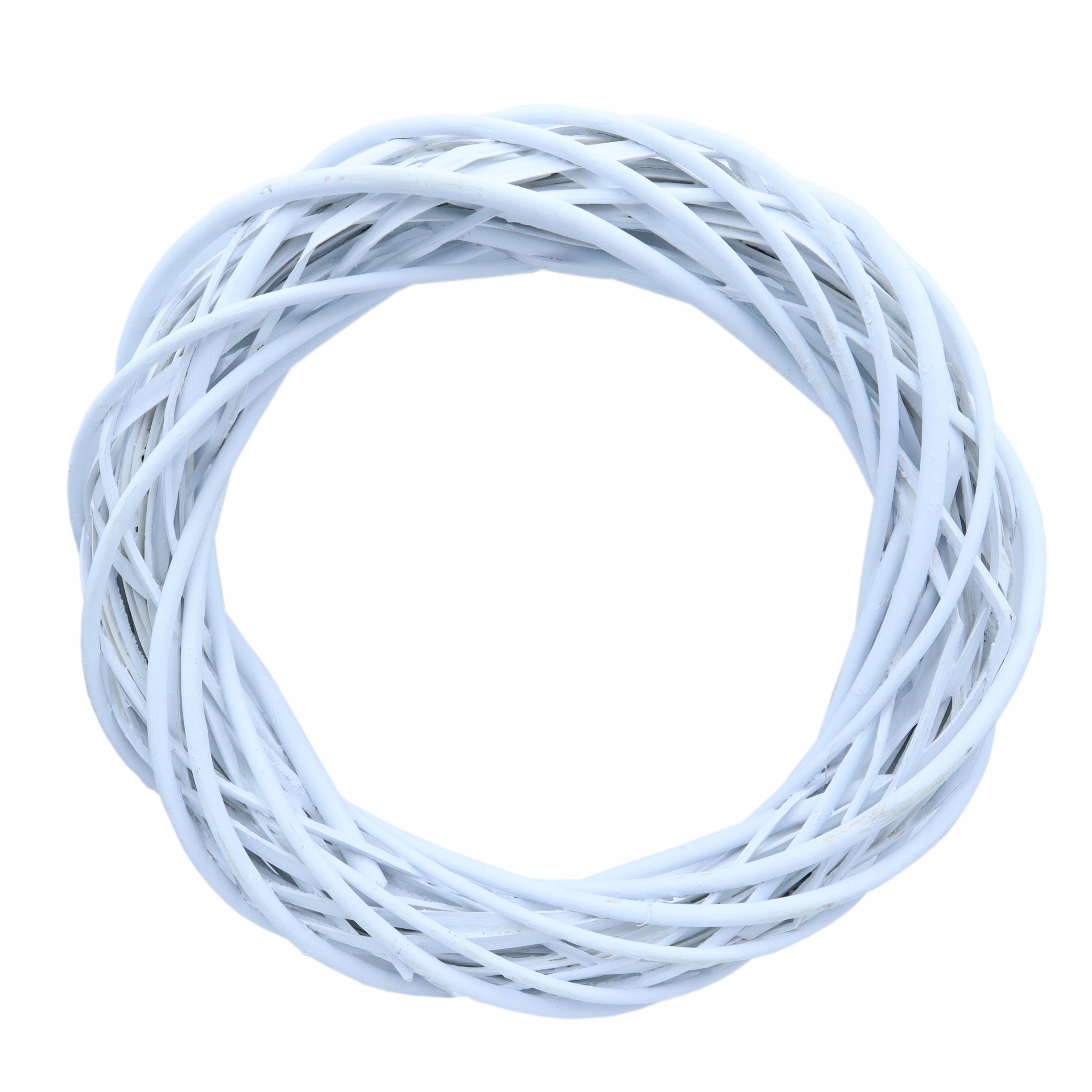 

Wianek Ratanowy 35cm Biały na Drzwi