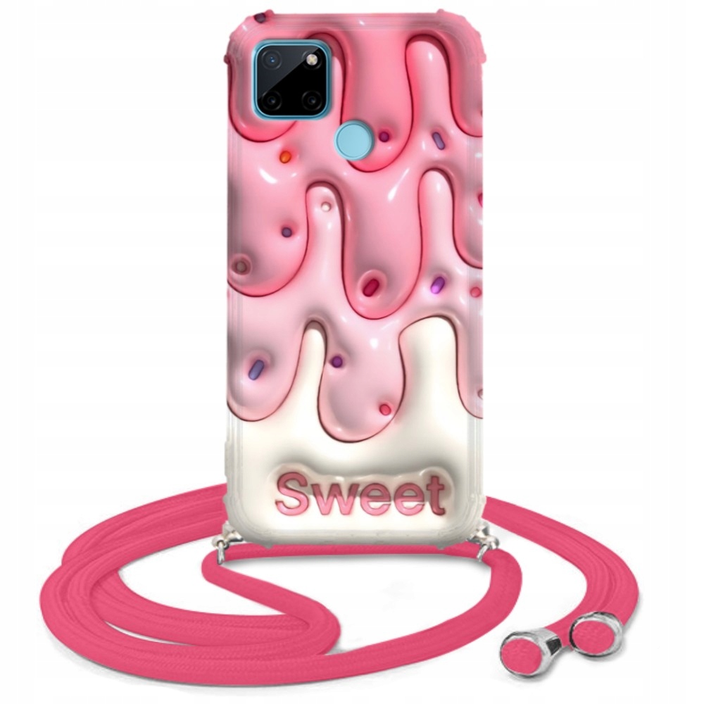 

Etui Crossbody do Realme C21Y 3D Trójwymiar