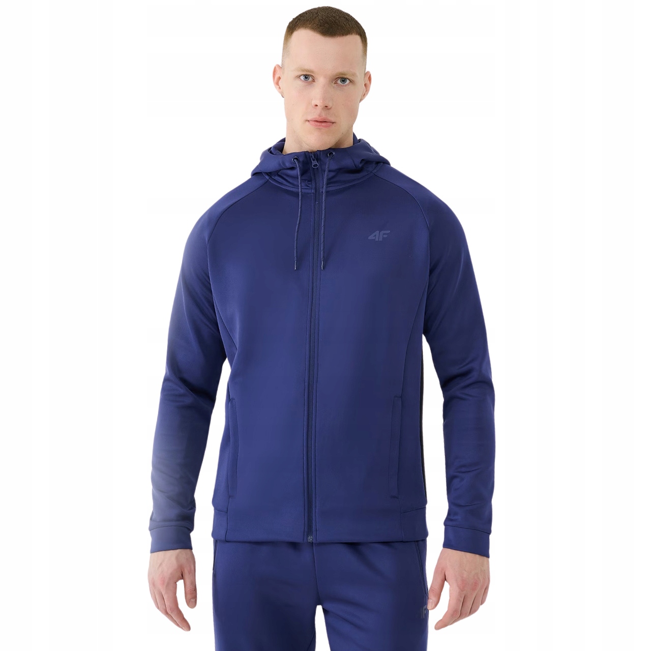 Pánská mikina 4F Fnk M513 tmavě námořnická modrá 4FWSS25TFSWM513 30S S
