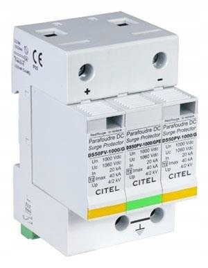 Omezovač přepětí typ 2 (C) 40/60KA DS50PVS-1000/G 2p+G 70A