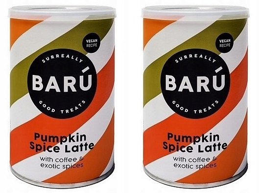 Levně Nápoj v prášku Barú Pumpkin Spice Latte s kávou Vege 2x250 g