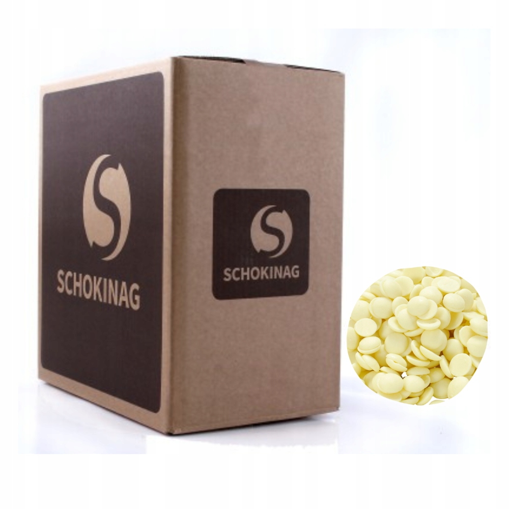 Levně Schokinag čokoláda bílá Wn 7.500/kg 10 kg