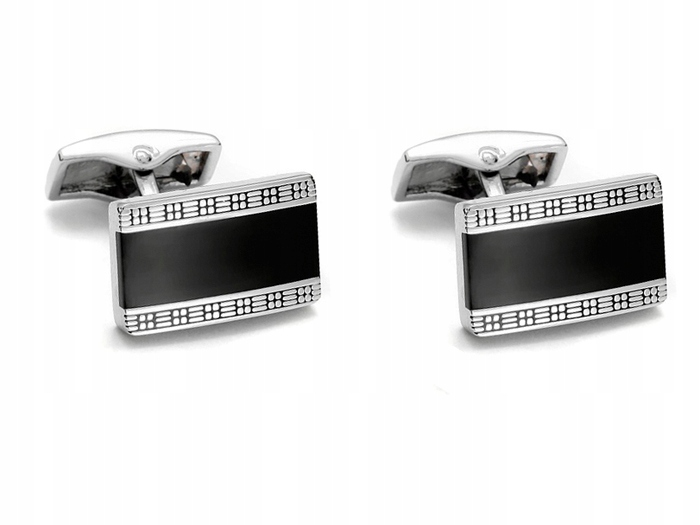 SPINKI + PUDEŁKO Spinka do Mankietów Koszuli c03