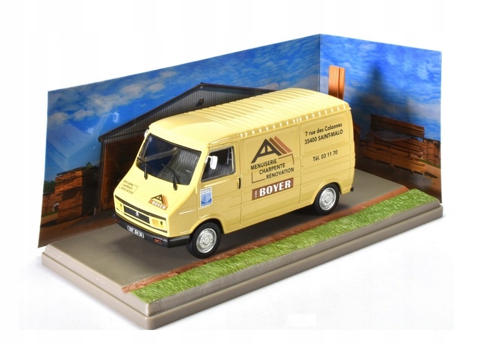Citroen C35 Boyer Diorama Altaya 1:43