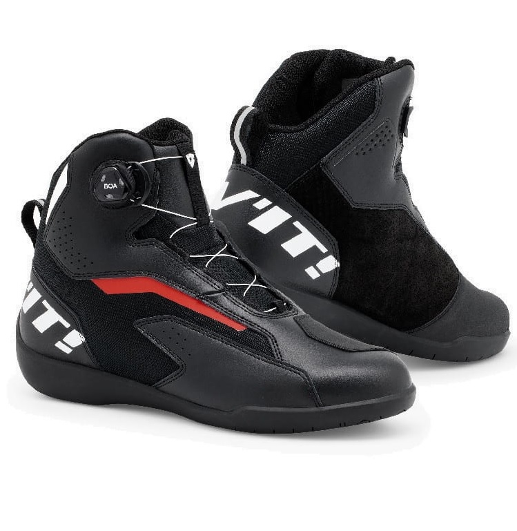 Rev'it Jetspeed Pro motocyklové topánky Black/red veľ. 46