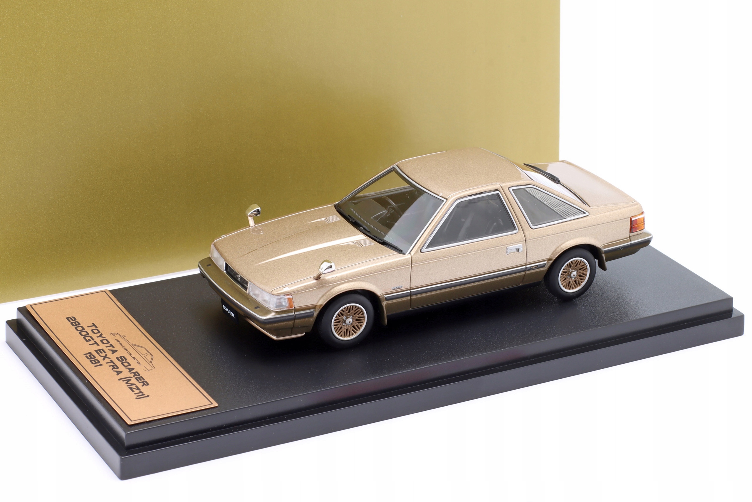 Hachette 1981 Toyota Soarer 2800GT-Extra Gold metallic 1:43